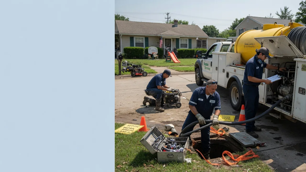 Septic Tank Pumping in Marion, MS near me